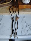 Lot 2 Nice Vintage Bolo Ties Adult Feathers   Horse Rodeo Western Native Cowboy