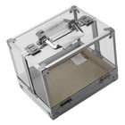 Acrylic Chip Case Portable Clear Holds 600 Chips Dustproof Display Cabinet