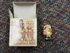 Wee Forest Folk Hand Painted Ceramic Mouse   Bunny Figurine With Box M-182 