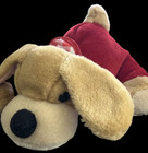 Fao Schwarz Brown Puppy Dog With Red Pjs Big And Jingles Plush 9 
