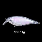 20pcs Blank Fishing Minnow Fishing Lure Unpainted Crank Bait  Fishing Tackle