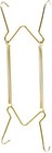 Spring Wire Plate Hanger 5-1 2 To 8 Inch Zinc Plated Steel Wall Hook 2 Pack For
