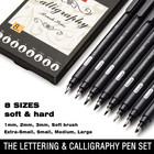 Calligraphy Pens Hand Lettering Pens Calligraphy Brush Pen Set Beginners Writing