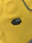 Briko Cycling Jersey Short Sleeve Racing Sports Yellow Adult Size Large