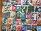 Lot Of 71 Diff German Stamps 1933-1961  Incl 11 3rd Reich W  Hitler Profile   23