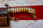 American Revolutionary War British Horse Head Officer Sword Ca 1776