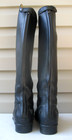 Sergio Grasso Tall Field Riding Boots Black  leather Size 38 N   7 Italy 2500