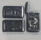Lot Of 3 Vintage 1904 Match Safes St Louis Worlds Fair Louisiana Purchase F o e 