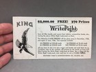 Southern Tablet   Manufacturing Co Atlanta Ga Advertising Ink Blotter Writeright