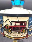 1970 s Ford Dealer Desk Lamp - Tiffany Style Table Light - Faux Stained Glass
