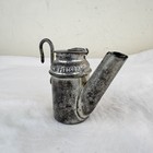 Antique Mining Teapot Style Wick Oil Lamp