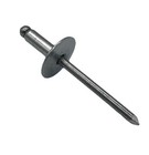  qty 100   3 16  X 3 8  Grip All Stainless Steel Large Flange Pop Rivet 66lf
