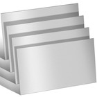 4 Pcs 16 Gauge Steel Sheet Plates - Weldable Carbon Metal Panels For Diy  16x12