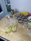 Huge Lot 61 Pc Comotomo Bottle Pink Green  Bundle Large 8 Oz Small 5 Como Tomo