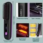 Numoya Portable Straightener Brush Numoya Go Brush Pro Cordless Hair Straight