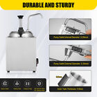 3 5 Qt  Electric Countertop Nacho Cheese Sauce Warmer Pump Dispenser - 120v New
