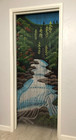 Abeadedcurtain - Mountain Stream Beaded Curtain 90 Strands    hanging Hardware 