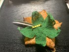 Handmade Natural Wool Material Brooch
