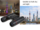 Binoculars Day night Folding Telescope 30x60 Zoom Outdoor Travel Compact Hunting