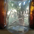 Rare Unlisted Poole s Vacuum Preserving Jar Glass Lid On Quart Vacuum Fruit Jar