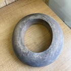 Antique Wooden Block Hat Brim Mold Millinery Form 6 3 4