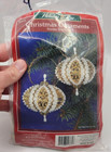 Sulyn Winter Serenade Sequin Bead Vintage Christmas Ornament Kit Makes 2 Holiday