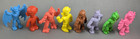Diener Complete Set Of 8 Space Creatures Monsters Figures Rubber Premiums