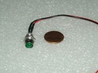Pilot  Indicator Led Light 12v Green  Od 9mm