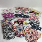 Diaper Covers Pocket Adjustable Reusable One Size Lot Of 20 With 28 Inserts