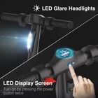 Megawheels Foldable E-scooter 15mph Lg Batt Portable Electric Adult Scooter New