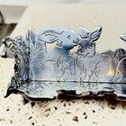 Vintage Arthur Court 2002  Bunny Rabbit Cracker Cookie Tray Server Easter 9    L