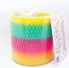 Unicorn And Tales Slinky For Juggling  jumbo Rainbow Spring  With Safety Cap Res