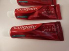Colgate Travel Set Of 3 Optic White Stain Fighter Toothpaste New 1 3 Oz Mint