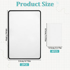 6 Pcs Magnifying Sheets 5x 3x  Full Page Magnifier For Reading  Flat Plastic