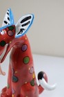Extremely Rare Dottie Dracos Bella Casa By Ganz Funky  Perky Dog Figurine 