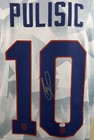 Christian Pulisic Signed Team Usa Pro Style Soccer Jersey With Paas Coa
