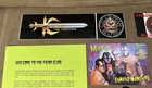 Misfits Fiend Club Lot - Jerry Only Signed Card Cyclopian Music Kryst Sticker