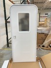 Ap Products 015-205998 Polar White 30 X 72 Radius Rh Entrance W  Screen Door Rv