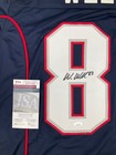 New England Patriots Wes Welker Signed Custom Jersey Jsa Witness Coa