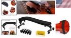 Ergonomic Violin Shoulder Rest With Collapsible Feet   Practice Mute Included