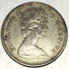 1966 Canada 10 Cents Dime 0 8000 Silver Asw 0 06 Oz Coin Free Shipping - 2483