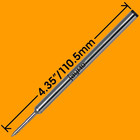 Replacement For Cross Selectip 8523 - Gel Rolling Ball Pen Refill - 6 Black