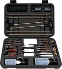 Universal Gun Cleaning Kit For Rifle Pistol Shotgun  17 -  45 Cal  Most Caliber