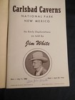 Vintage Jim White s Story Of Carlsbad Caverns 1951 Book With Brochure