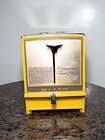 Vintage 1950s-60s Sears Roebuck Yellow   Chrome 2 Slice Toaster Model 587 63250