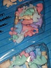 Vintage Unicorn  Pop Beads toys in Pacakge pastel  stk4 