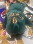 1998 Salvino s Bamm Beanos Mlb  8 Cal Ripken Jr Dark Green Plush Bear Nwt