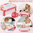 Hcfjeh Magnetic Drawing Board  Sketch Doodle Board Pad Toy  Educational Learn   