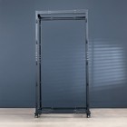 Vivo 42u Open Frame Adjustable Server Rack  4 Post Mobile Data Holder