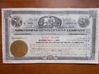 Arrowhead Development Company- Stock Certificate 1929 -1000 Shares-1929 Historic